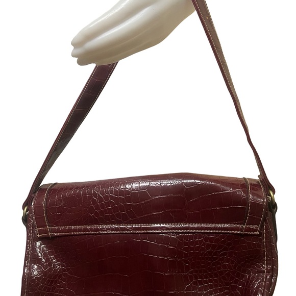 Vintage PVC Shoulder Bag with Matching Clutch/Wallet - Picture 2 of 7